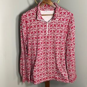 Talbots - Hello Saturday Collection 1/4 zip pull over - XL
